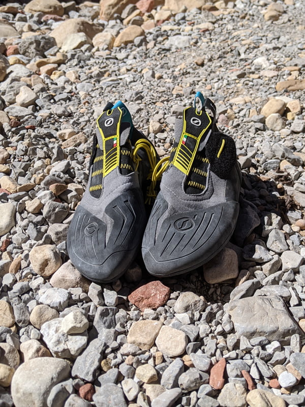 Scarpa Vapor S Climbing Shoe Review - Closeup