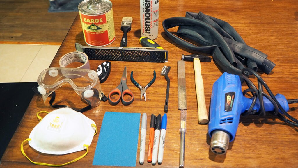 Tools Used for Climbing Shoe Resole - Simian Republic